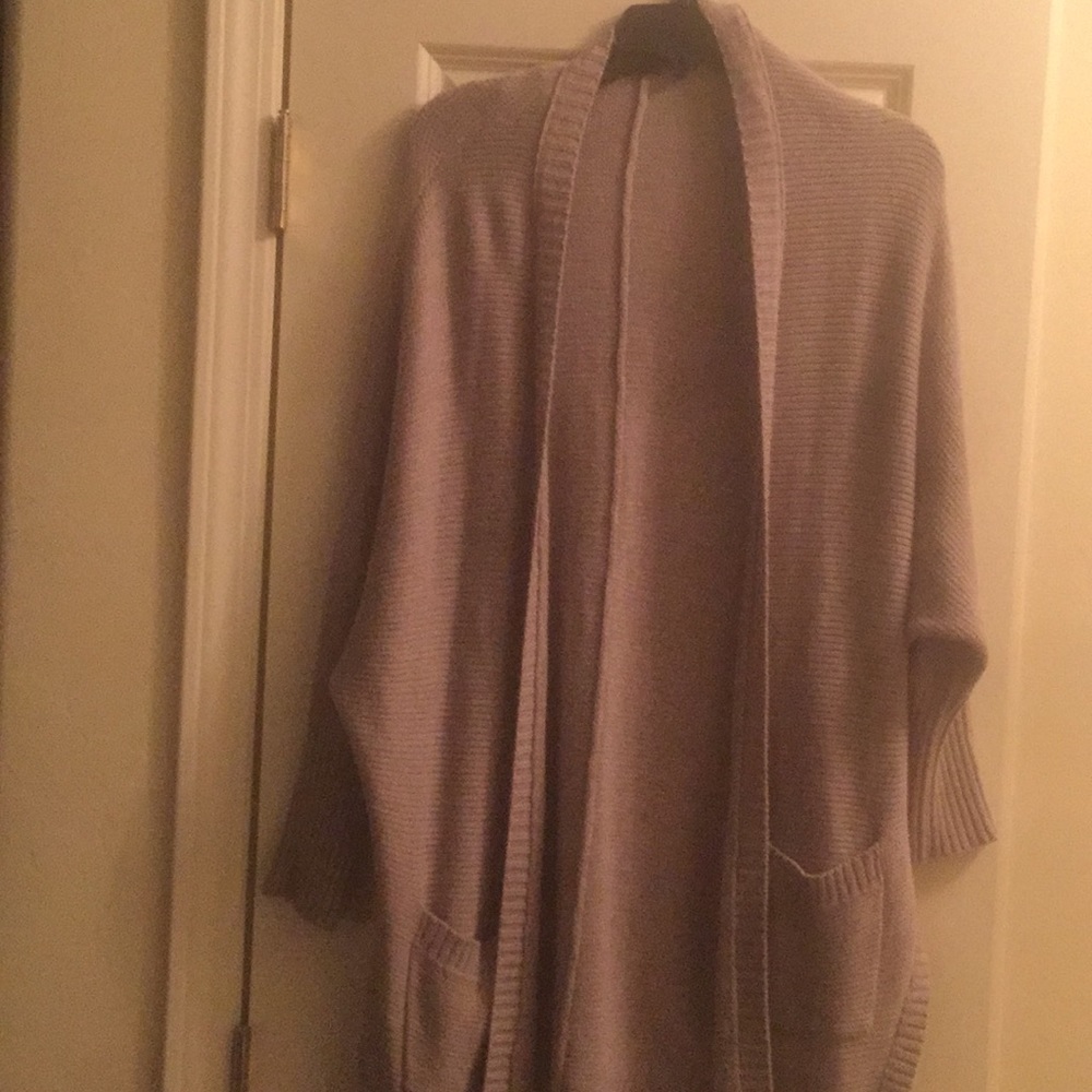 American Outfitters cotton open faced sweater.